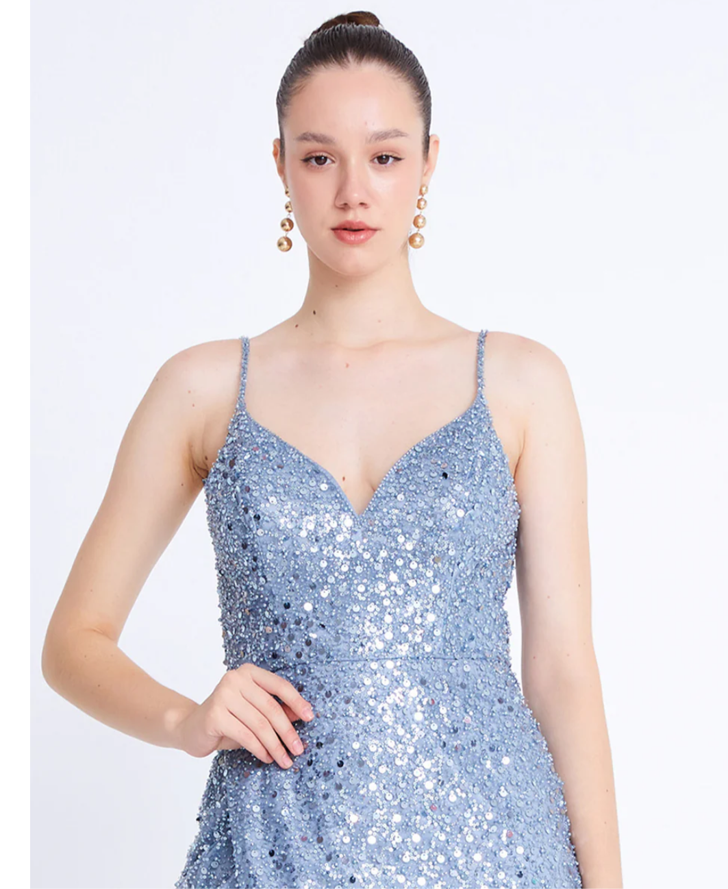LANA DRESS BLUE