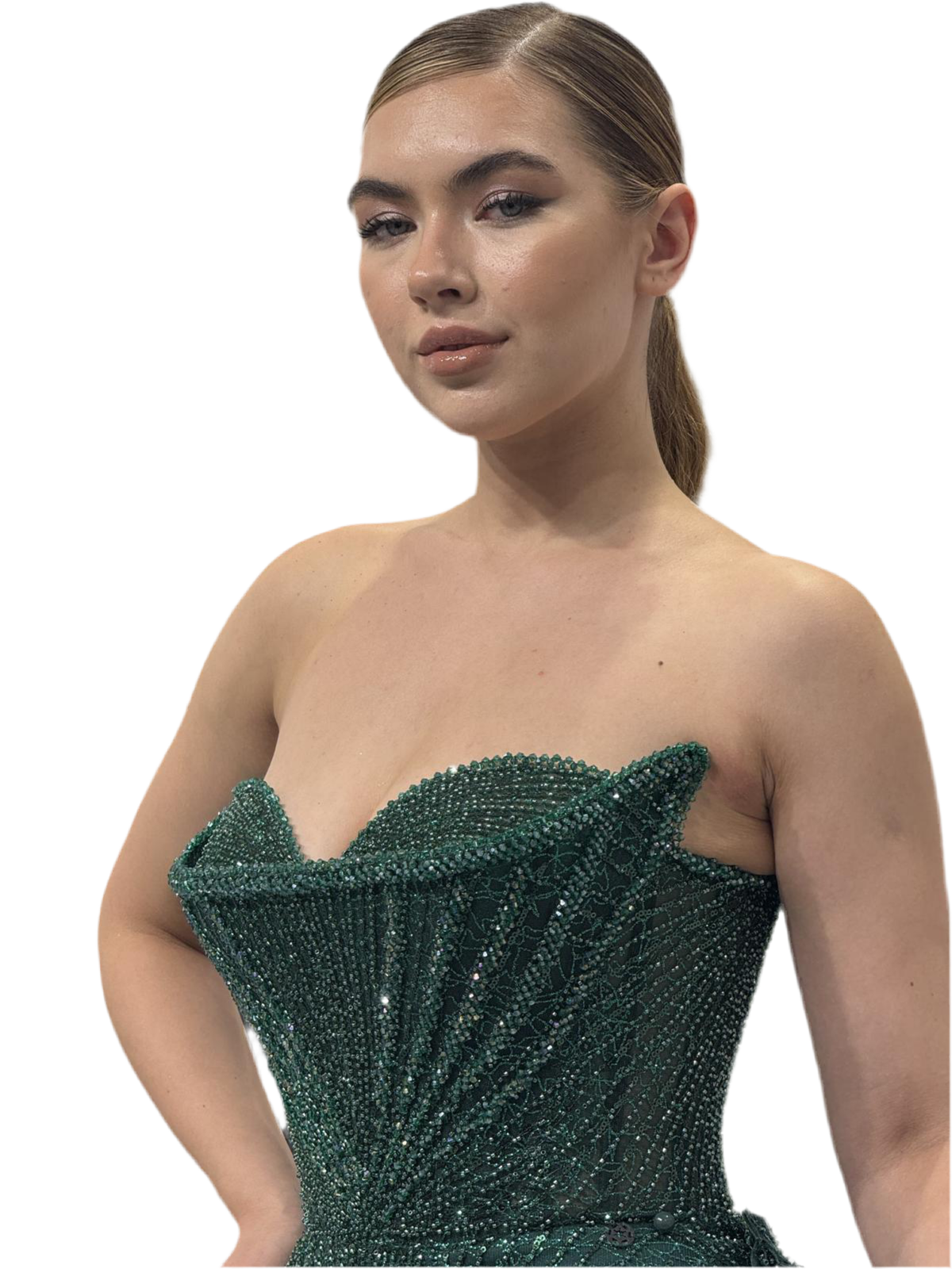 MIDNIGHT GARDEN DRESS